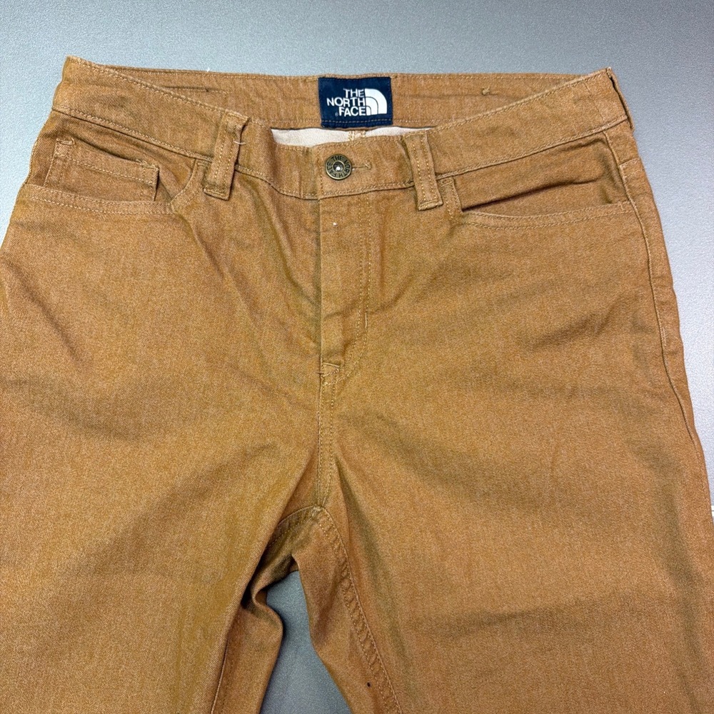 The North Face Womens Brown Straight Leg Hiking Casual y2k Pants Size 6 Regular - Picture 3 of 9